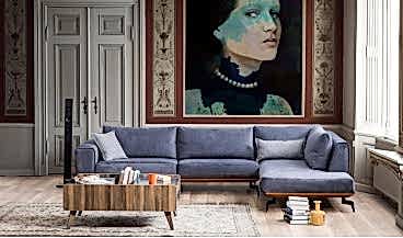 Pastel Köşe Koltuk Takımı 