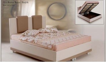 Bursa Baza + Başlık 160x200 