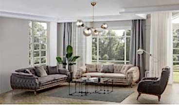 Mercedes Koltuk Takımı 3+3+1 