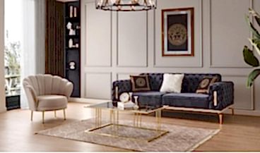 Nilya Koltuk Takımı 3+3+1 