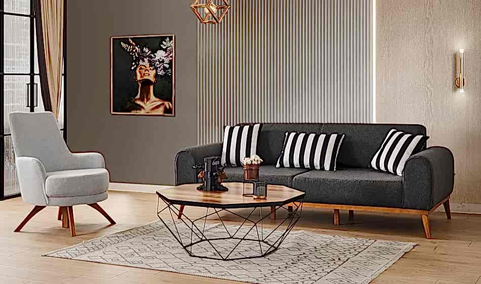 Omega Koltuk Takımı 3+3+1